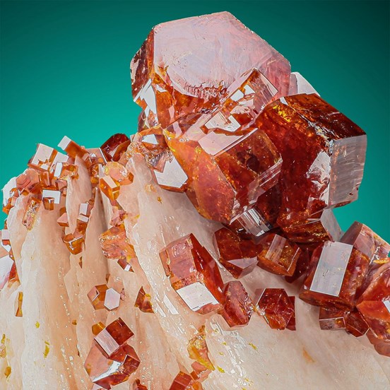 Vanadinite-Mibladen | Midelt |  Drâa-Tafilalet Region | Morocco